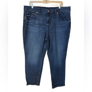 GAP Dark Blue Ankle Jeans